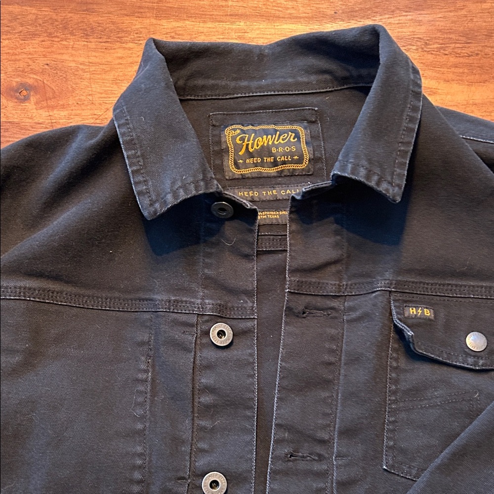 Howler Brothers Black Shirt Jacket